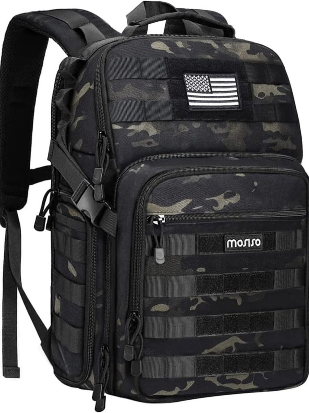 Tactical Camera Backpack for DSLR/SLR/Mirrorless - Waterproof, Adjustable